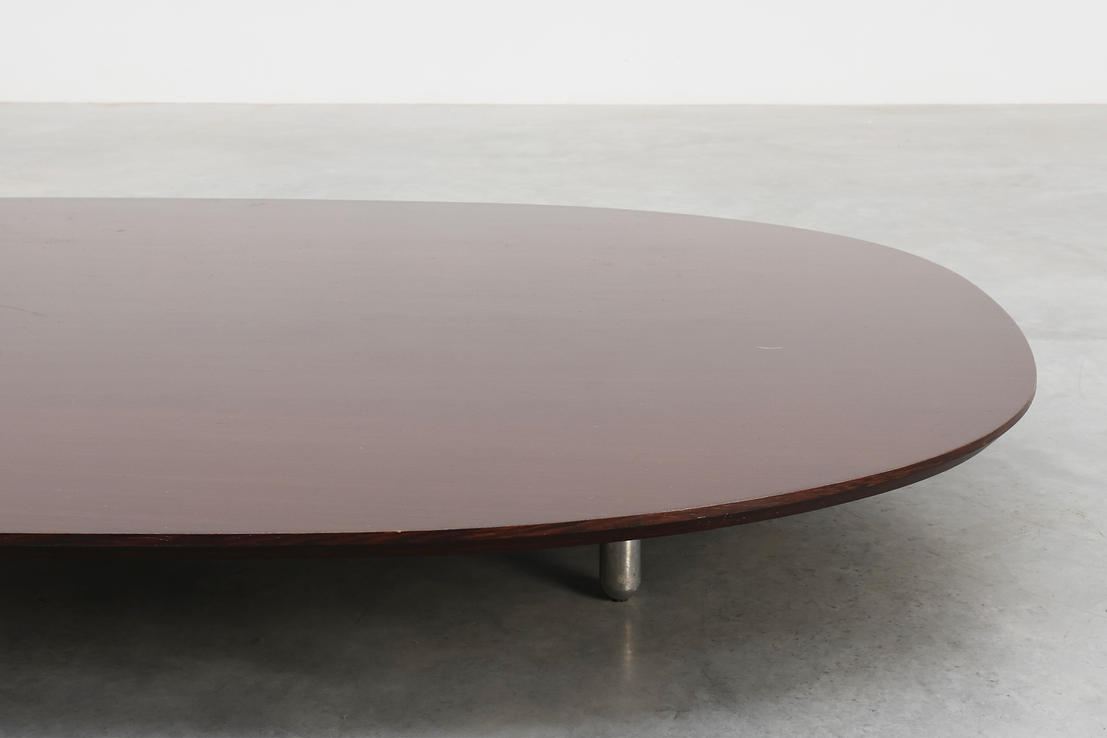 Minimalist Walnut Coffee Table by Cappellini, Italythumbnail